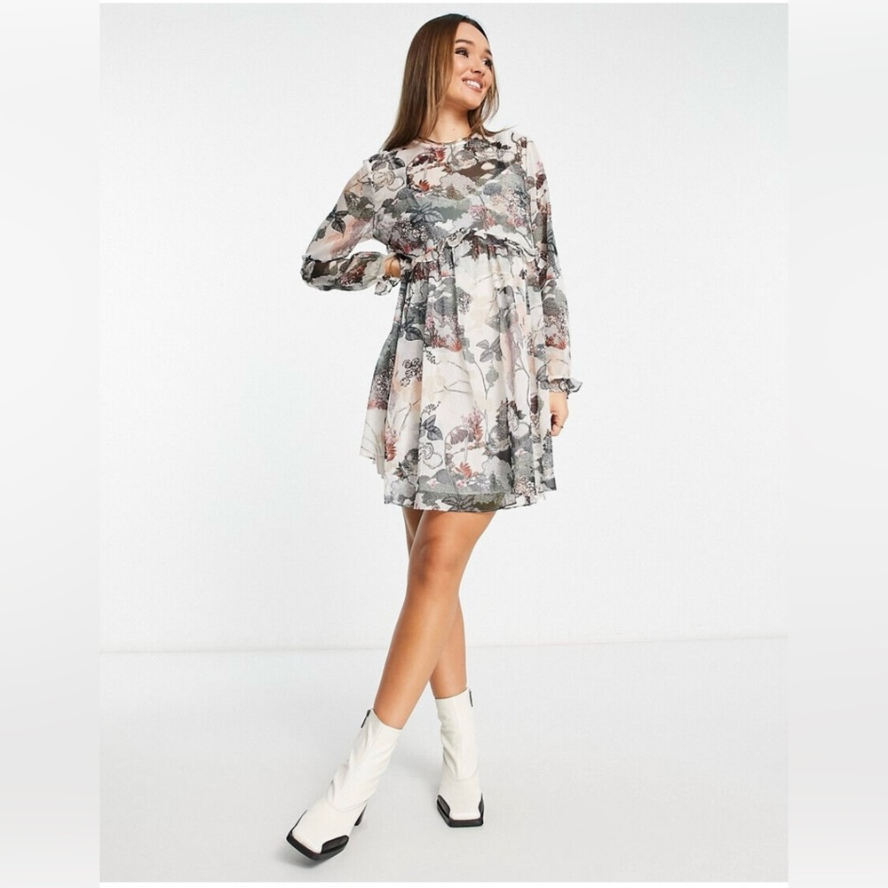Ted Baker Remorra  Willow  Sheer Mini Dress